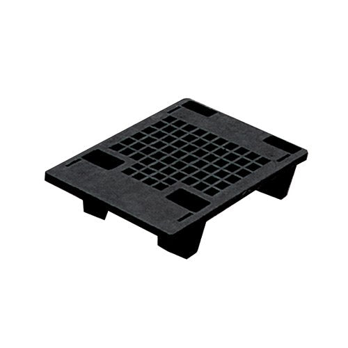 PALLET PLASTIC RECYCLED BLACK 322321