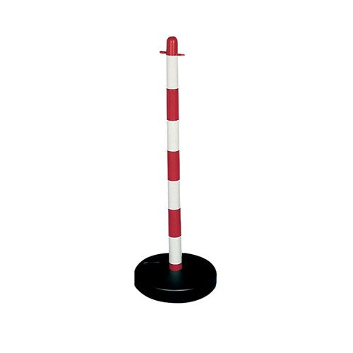 BI-POSE RED/WHITE POST AND BASE 372388