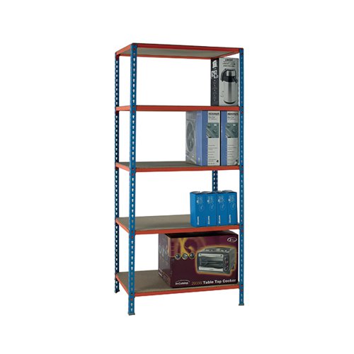 STANDARD DUTY PAINTED ORANGE SHELF UNIT BLUE 378970