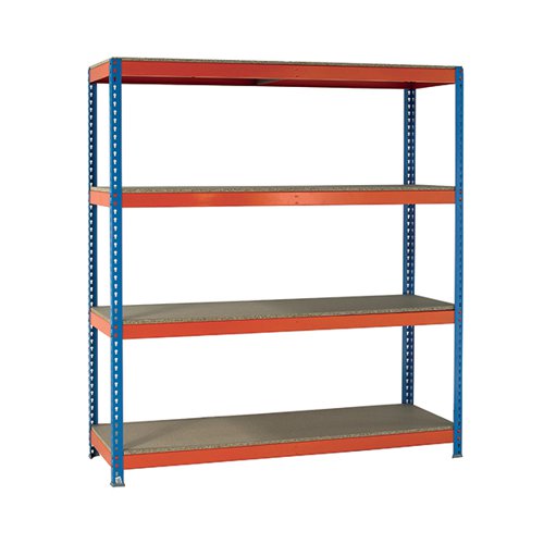 VFM ORANGE/ZINC HEAVY DUTY BOLTLESS SHELVING 379031