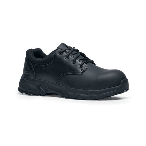 SHOES FOR CREWS BARRA WATER RESISTANT SAFETY SHOE BLACK 6