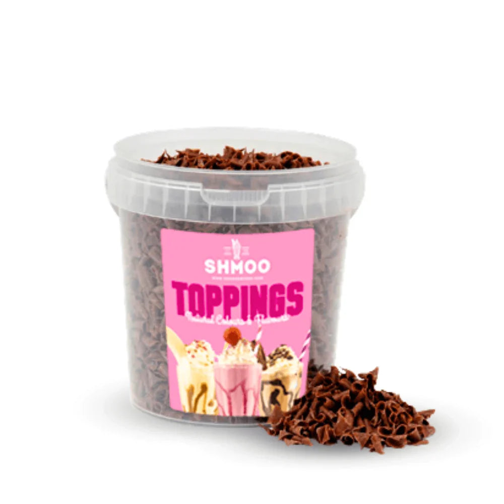 SHMOO TOPPINGS - CHOCOLATE CURLS (300G)