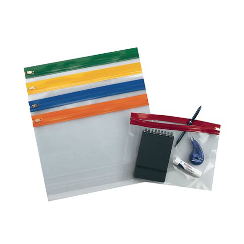 SNOPAKE ZIPPA-BAG S CLASSIC A4 ASSORTED (25 PACK) 12796