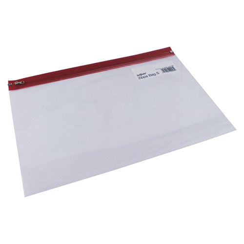 SNOPAKE ZIPPA-BAG S CLASSIC A4 PLUS RED (25 PACK) 12805