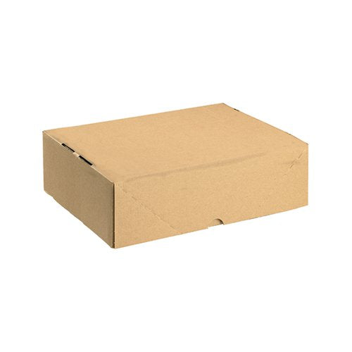 CARTON WITH LID 305X215X100MM BROWN (PACK OF 10) 144667114