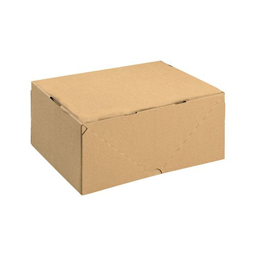 CARTON WITH LID 305X215X150MM BROWN (PACK OF 10) 144668114