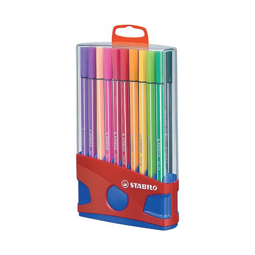 STABILO PEN 68 PREMIUM FELT TIP PEN COLORPARADE ASSORTED (PA