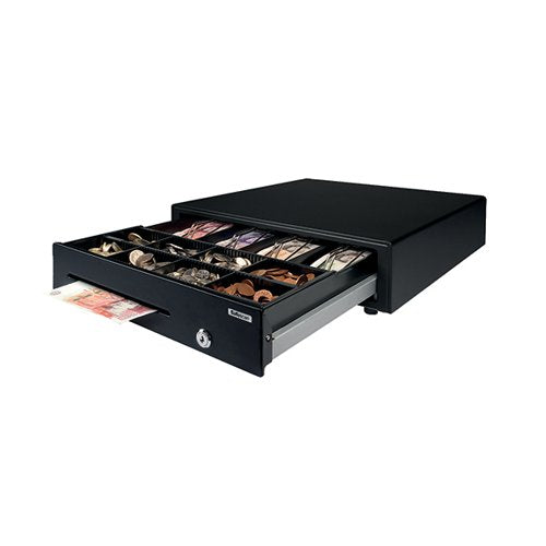 SAFESCAN SD-4141 STANDARD DUTY CASH DRAWER BLACK 132-0425