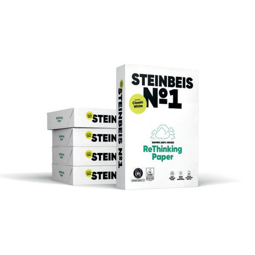 STEINBEIS NO.1 CLASSIC PAPER OFF-WHITE A4 80GSM (PACK OF 250