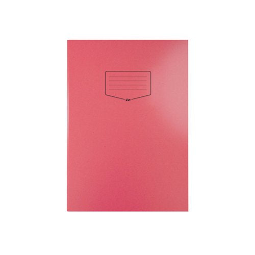 SILVINE TOUGH SHELL EXERCISE BOOK A4+ RED (PACK OF 25) EX153
