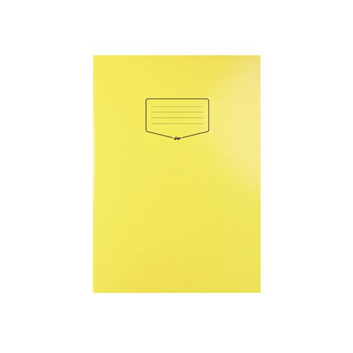 SILVINE TOUGH SHELL EXERCISE BOOK A4+ YELLOW (PACK OF 25) EX