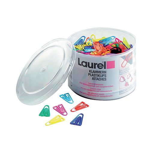PLASTIC PAPERCLIP 60MM ASSORTED (75 PACK) 126131399