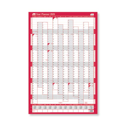 SASCO COMPACT YEAR PLANNER PORTRAIT 2025 SY1075725