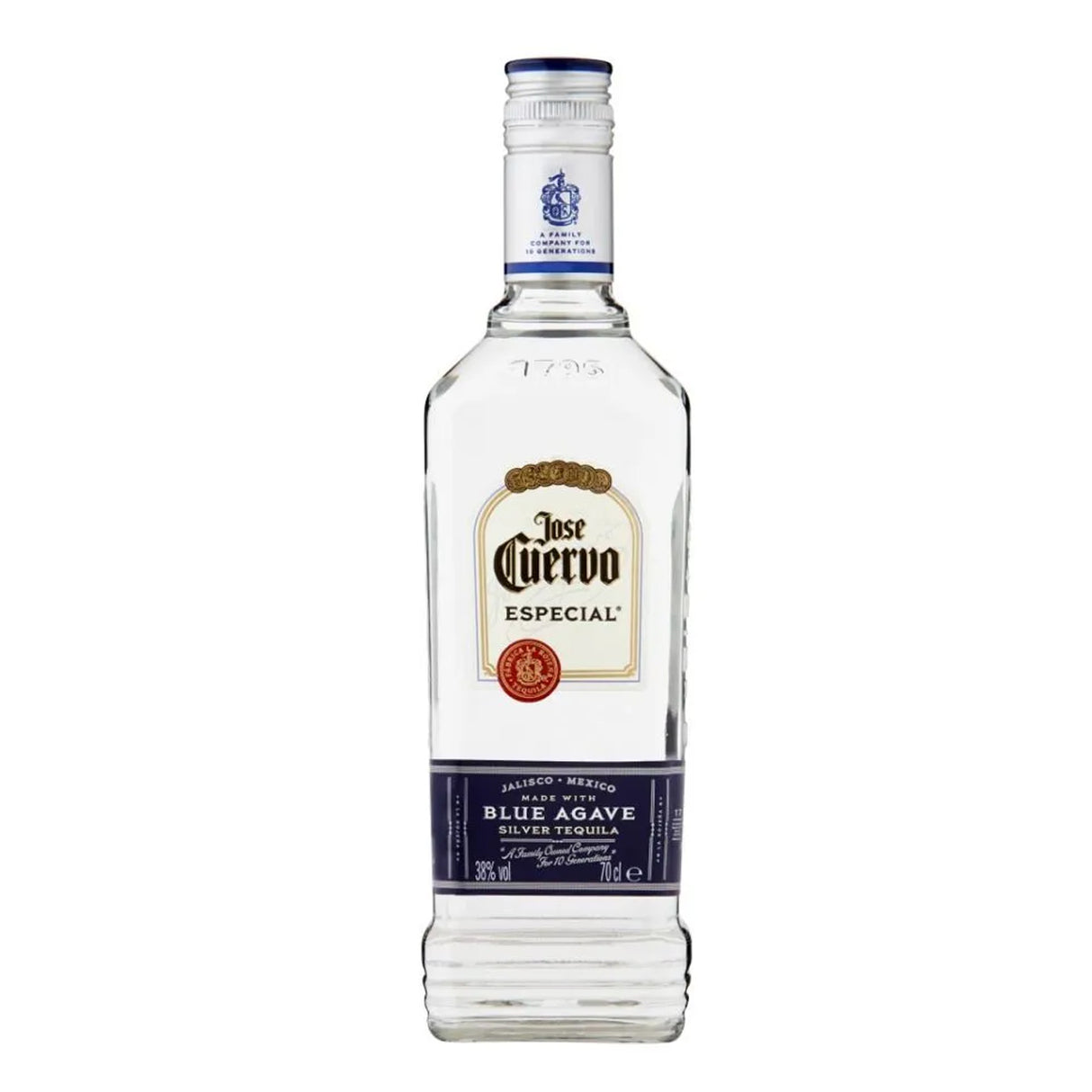 JOSE CERVO SILVER TEQUILA (70CL)