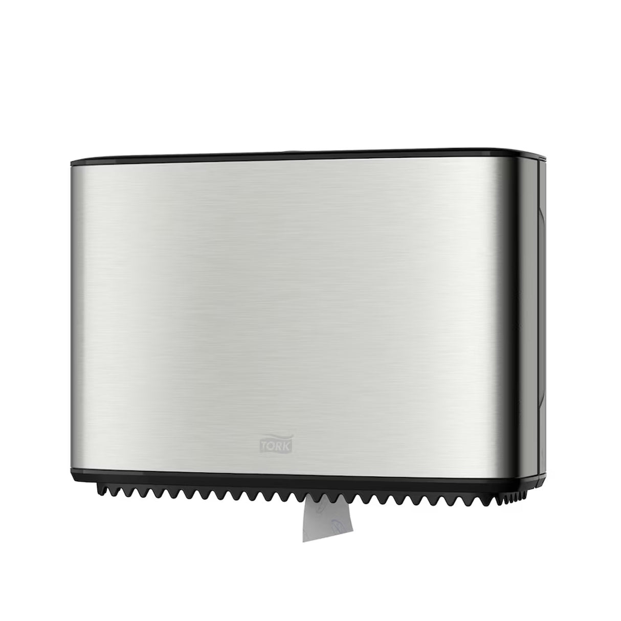 TORK MINI JUMBO TOILET ROLL DISPENSER ALUMINIUM