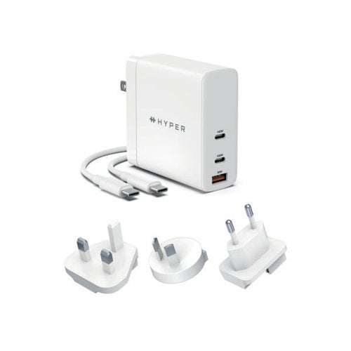TARGUS HYPERJUICE GAN USB-C CHARGER WHITE HJG140WW