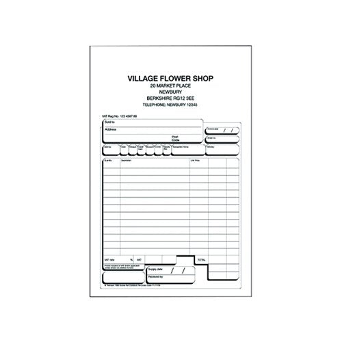 REXEL SCRIBE 855 COUNTER SALES RECEIPT 3 PART REFILL (75 PAC
