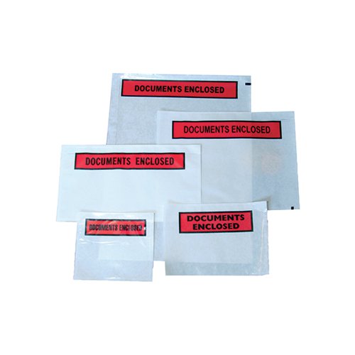 GOSECURE DOCUMENT ENVELOPES PLAIN SELF ADHESIVE A7 (PACK OF