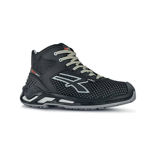 U.POWER JACOB SAFETY S3 ALUMINIUM TOE CAP BOOT 1PR BLACK 9 U