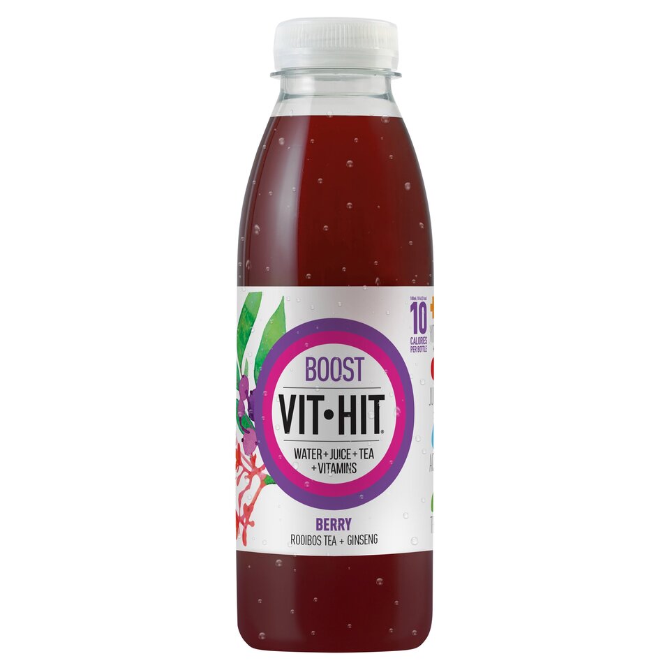 VITHIT BERRY BOOST VITAMIN WATER BOTTLES (500ml) x 12