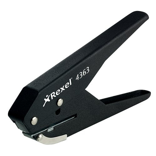 REXEL S120 SINGLE HOLE PLIER PUNCH 20 SHEET BLACK 20120041