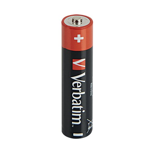 VERBATIM AAA ALKALINE BATTERIES (4 PACK) 49500