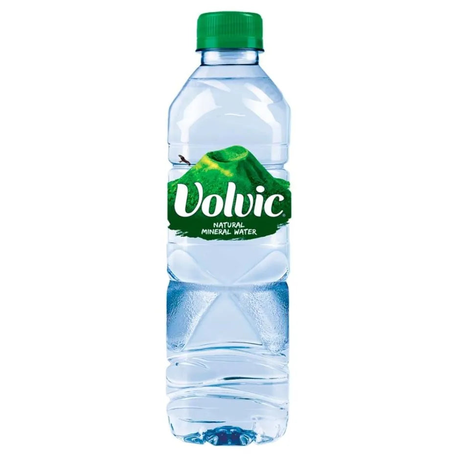 VOLVIC MINERAL WATER STILL - PLASTIC BOTTLES (500ml) x 24