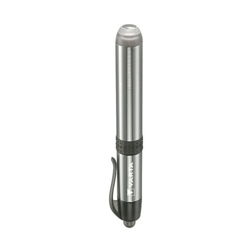 VARTA LED PEN LIGHT 15 HOURS RUN TIME 1 X AAA BATTERY SILVER