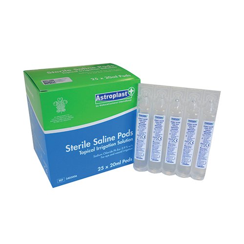 WALLACE CAMERON SALINE EYE PODS 20ML (PACK OF 25) 2404042