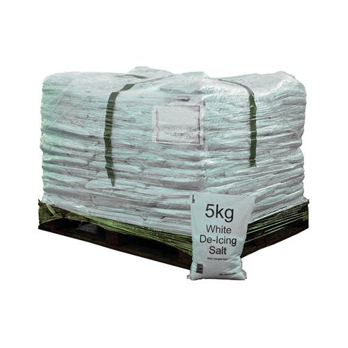 SALT BAG PALLET OF 200 X 5KG BAGS COMPLIES TO BS 3247 314263