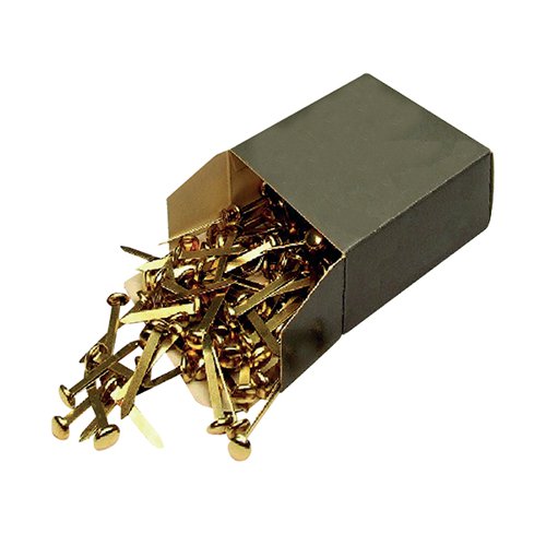 BRASS PAPER FASTENER 20MM (PACK OF 200) 36631