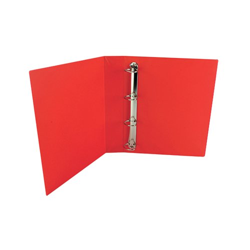 RED 40MM 4D PRESENTATION RING BINDER (PACK OF 10) WX01330