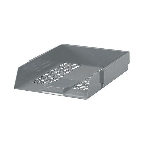 CONTRACT GREY LETTER TRAY PLASTIC/MESH CONSTRUCTION WX10054A