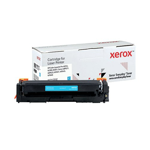 XEROX EVERYDAY REPLACEMENT TONER CARTRIDGE CYAN FOR HP CF541A 006R04177