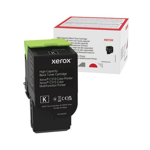 XEROX C310/C315 TONER CARTRIDGE HIGH YIELD BLACK 006R04364