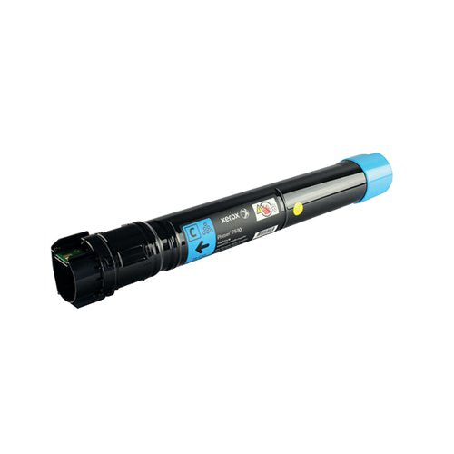 XEROX PHASER 7500 TONER CARTRIDGE HIGH YIELD CYAN 106R01436