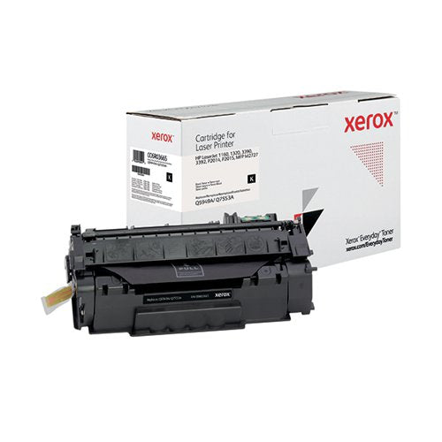 XEROX EVERYDAY REPLACEMENT TONER CARTRIDGE BLACK FOR HP Q594